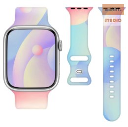 Pasek Silikonowy do Smart Watch 20mm COLORFUL / WIELOBARWNY