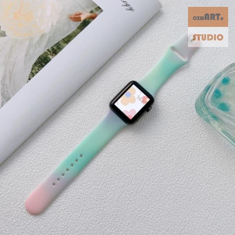 Pasek Silikonowy do Smart Watch 20mm MINT / MIĘTOWY Pasek Silikonowy do Smart Watch 20mm MINT / MIĘTOWY