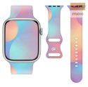 Pasek Silikonowy do Smart Watch 20mm RAINBOW / TĘCZOWY