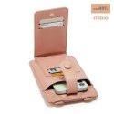 Pikowana torebka / saszetka na telefon 19*10,5*2cm, PINK / RÓŻOWY