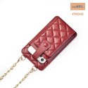 Pikowana torebka / saszetka na telefon 19*10,5*2cm, RED / CZERWONY