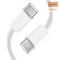 TECH-PROTECT ładowarka sieciowa C35W 2xUSB-C + KABEL USB-C WHITE