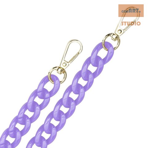 Uniwersalna smycz do telefonu / na ramię Chain-09, PURPLE / FIOLETOWY Uniwersalna smycz do telefonu / na ramię Chain-09, PURPLE / FIOLETOWY