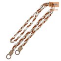 Uniwersalna smycz na szyję do telefonu / na ramię Pearl-08, BROWN / BRĄZOWY