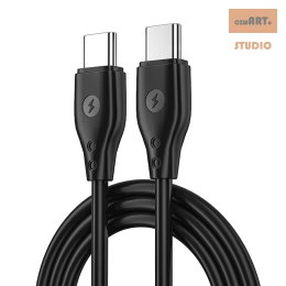 WIWU kabel Pioneer Wi-C002 USB-C - USB-C 67W czarny