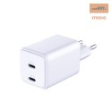 3MK ŁAD SIEC HYPER CHARGER 45W PD+USB Z KABLEM UBS-C/USB-C BIAŁA