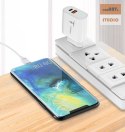 Ładowarka sieciowa T-PHOX GLORY 45W USB/USB-C WHITE