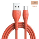 XO KABEL NB240 USB/USB-C 1m 2,4A pomarańczowy