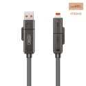 XO KABEL NB275 4w1 USB-C+LIGHTNING/USB+ USB-C 60W 1m szary