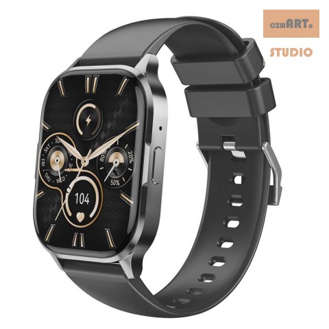 XO SMARTWATCH ZEGAREK J10 AMOLED czarny