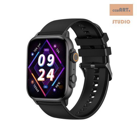 XO SMARTWATCH ZEGAREK J9 AMOLED czarny