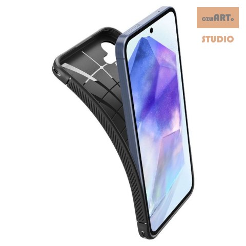 SPIGEN RUGGED ARMOR Samsung A55 5G MATTE BLACK SPIGEN RUGGED ARMOR Samsung A55 5G MATTE BLACK