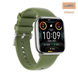 Smartwatch myPhone Watch Pastel Silver / Greenwood, GREEN / ZIELONY