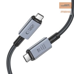 TECH-PROTECT KABEL ULTRABOOST MAX USB 4.0 8K 40GBPS UBS 240W 2M GREY