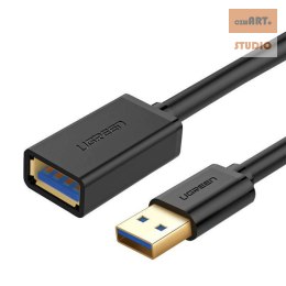 Ugreen kabel przewód przedłużacz 1M przejściówka USB 3.0 żeński - 3.0 męski