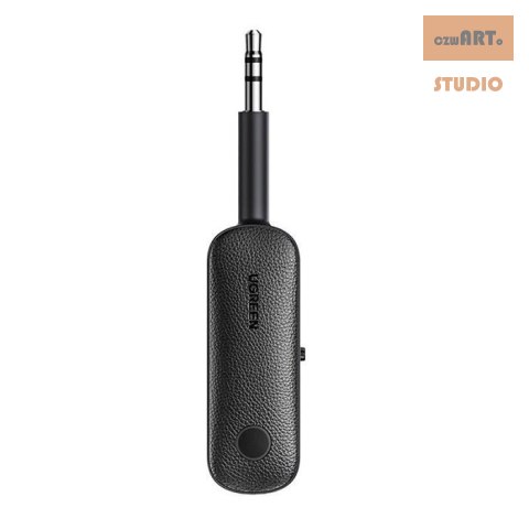 Ugreen odbiornik nadajnik bluetooth mini jack 3,5mm czarny