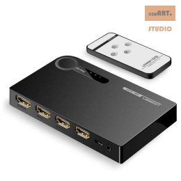 Ugreen przełącznik rozdzielacz splitter switch HDMI 3xHDMI 3D 4K 7,5 Gbps 36 bit