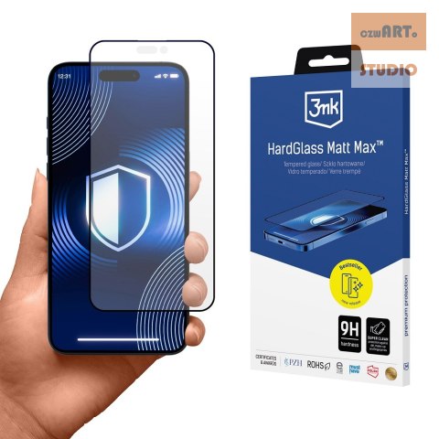 3MK HARDGLASS MAX MATT IPHONE 16 PRO MAX 3MK HARDGLASS MAX MATT IPHONE 16 PRO MAX