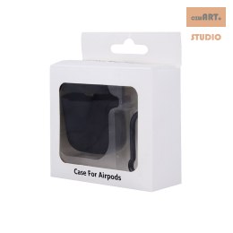 Etui do Airpods Pro 2 czarne z haczykiem