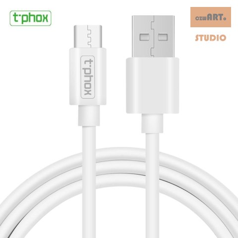 KABEL T-PHOX EXCEED USB-C WHITE 1M