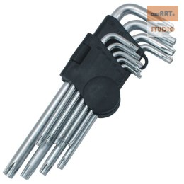 KLUCZE TORX DŁUGIE T-10-15-20-25-27-30-40-45-50 CV