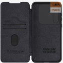 Nillkin Qin Pro Leather Case Samsung A55 5G, BLACK / CZARNY