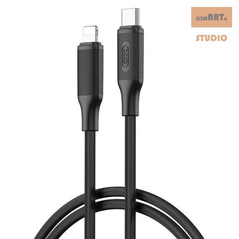 XO KABEL NB-Q265A USB-C/LIGHTNING 1m 27W CZARNY