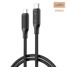 XO KABEL NB-Q265B USB-C/USB-C 1m 60W CZARNY