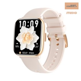 Smartwatch myPhone Watch Pastel Gold / Tea Rose, NUDE / CIELISTY