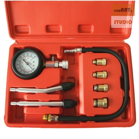 TESTER KOMPRESJI CYLINDRÓW MANOMETR BENZYNA 20bar TESTER KOMPRESJI CYLINDRÓW MANOMETR BENZYNA 20bar