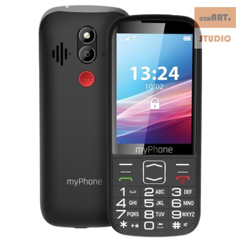 Telefon GSM myPhone HALO 4 LTE BLACK / CZARNY