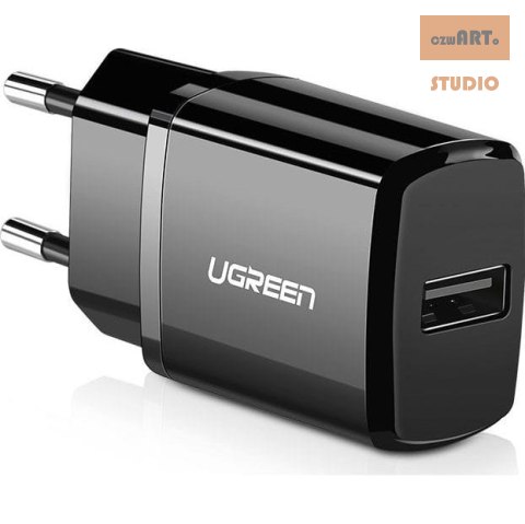 Ugreen ładowarkasieciowa USB 2,1A czarny 5045