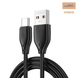 WIWU kabel Pioneer Wi-C001 USB - USB-C 2,4A 1,0m czarny