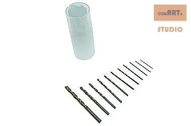 Wiertła do metalu 1,5 - 8 mm, 11 sztuk, PRECYZYJNE Wiertła do metalu 1,5 - 8 mm, 11 sztuk, PRECYZYJNE