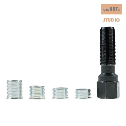 ZESTAW DO NAPRAWY GWINTÓW ŚWIEC ZAPŁONOWYCH 14mm 5x ZESTAW DO NAPRAWY GWINTÓW ŚWIEC ZAPŁONOWYCH 14mm 5x