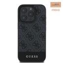 GUESS IPHONE 16 PRO BOTTOM STRIPE GUHCP16LG4GLGR GREY/SZARY