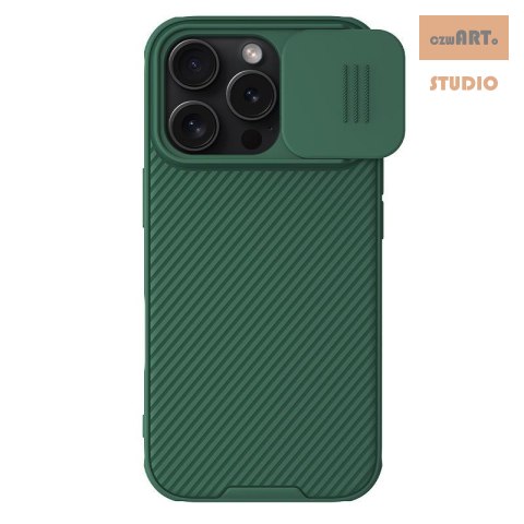 NILLKIN CAMSHIELD PRO IPHONE 16 PRO (6,3) DARK GREEN / CIEMNY ZIELONY