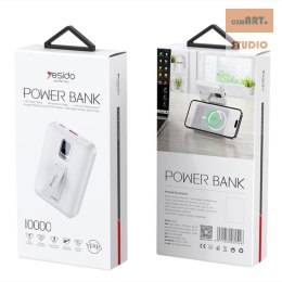 Yesido Powerbank YP45 10 000 mAh 22.5W + PD20W + 15W MagSafe, LED, WHITE/BIAŁY