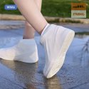 PRZECIWDESZCZOWE NAKŁADKI NA BUTY 34-40 WHITE / BIAŁY
