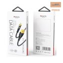 Yesido Kabel CA104 12W USB-Lightning 1.2m PVC 2.4A, BLACK / CZARNY