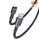 Yesido Kabel CA106 12W USB-Lightning 1.2m 2.4A, BLACK / CZARNY