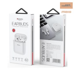 Yesido Słuchawki JB20 Bluetooth 5.3 WHITE / BIAŁY