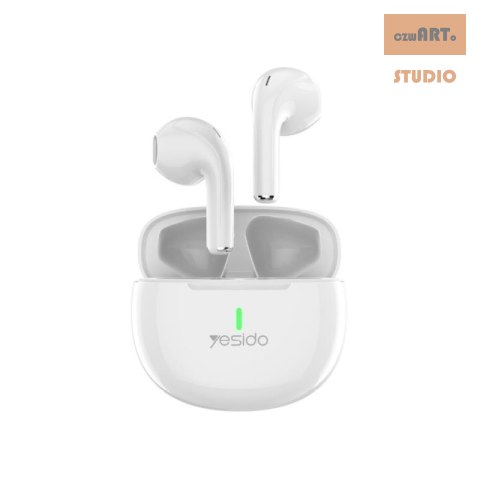 Yesido Słuchawki TWS18 Bluetooth 5.1 WHITE / BIAŁY