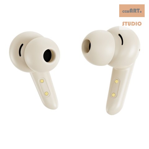 XO SŁUCHAWKI Bluetooth G22 TWS BEŻOWE ANC+ENC XO SŁUCHAWKI Bluetooth G22 TWS BEŻOWE ANC+ENC