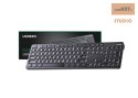 Ugreen przewodowa klawiatura KU004 90875 1.5 m do Windows / MacOS - czarny