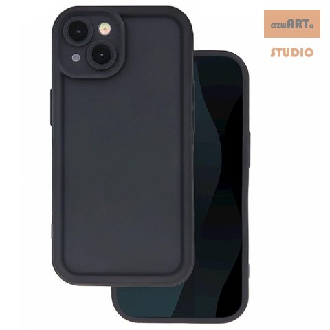 Etui RIM TPU iPhone 15 CZARNY / BLACK