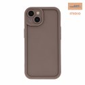 Etui RIM TPU iPhone 15 Pro BRĄZOWY / BROWN