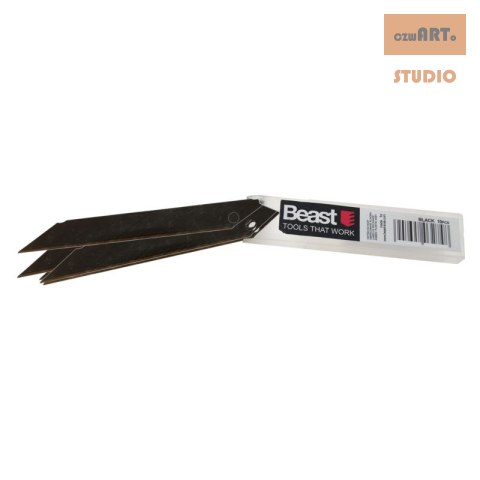 Ostrza do noża ostrze wymienne łamane 9 mm PRECISION 10szt SK-5 BLACK FINISH