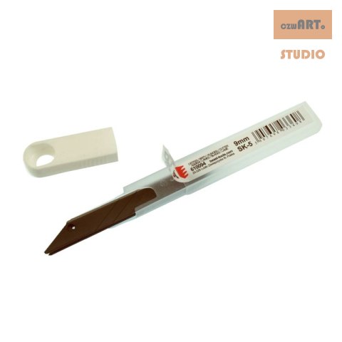 Ostrza do noża ostrze wymienne łamane 9 mm PRECISION 10szt SK-5 BLACK FINISH