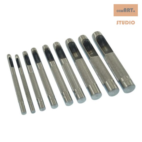 PRZEBIJAKI, ZESTAW 9 SZTUK 2,5-10 MM PRZEBIJAKI, ZESTAW 9 SZTUK 2,5-10 MM